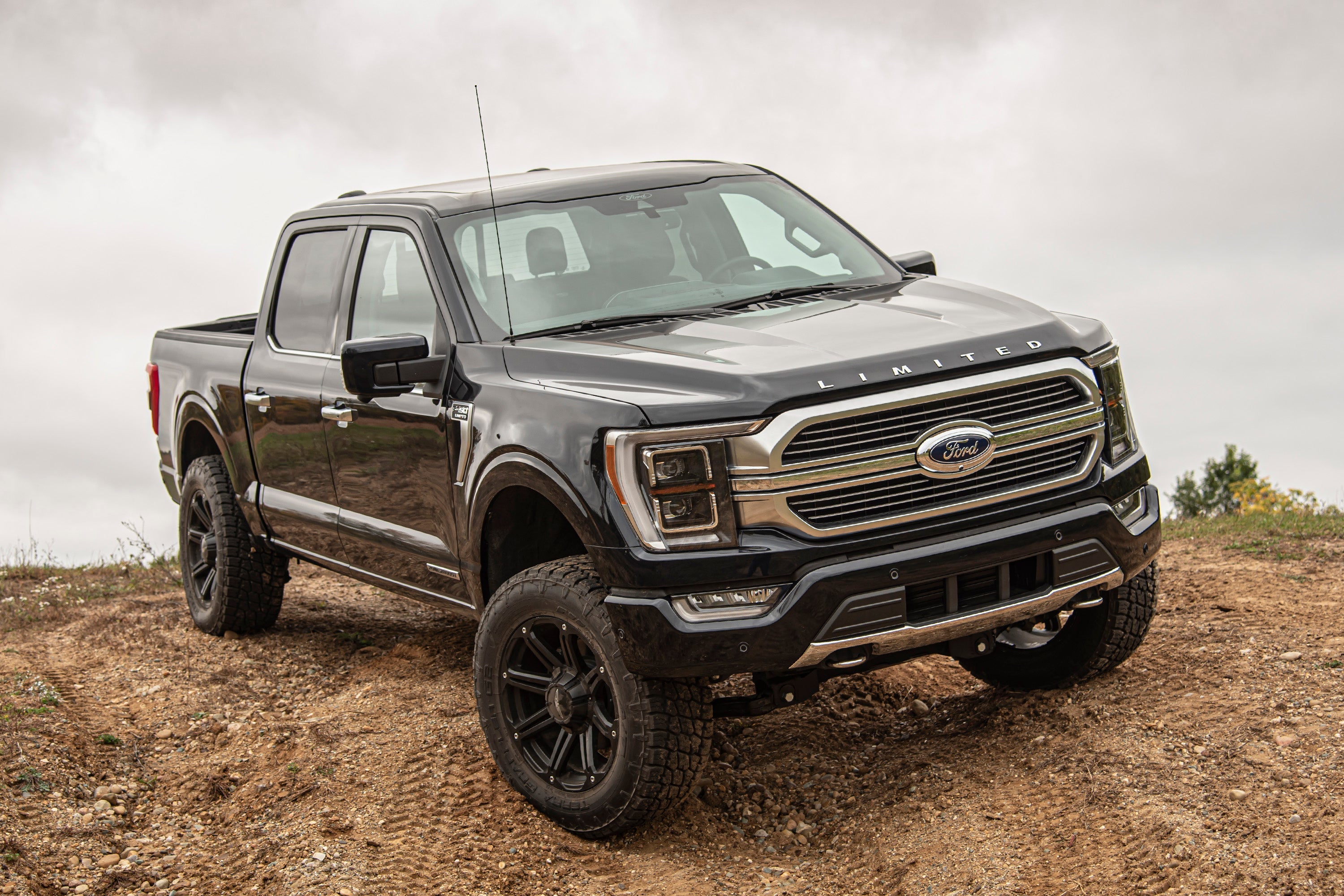 21-25 Ford F-150 4WD, 4 Inch Suspension Lift Kit, 2 Inch Rear Lift, Block - Fox 2.5 Performance Elite Series C/O, Fox 2.0 IFP Performance Series Rear Shock BDS Suspension