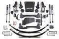 7 Inch Lift Kit Silverado/Sierra 2500HD/3500 01-10 4WD Standard Knuckle Leaf Springs BDS Suspension