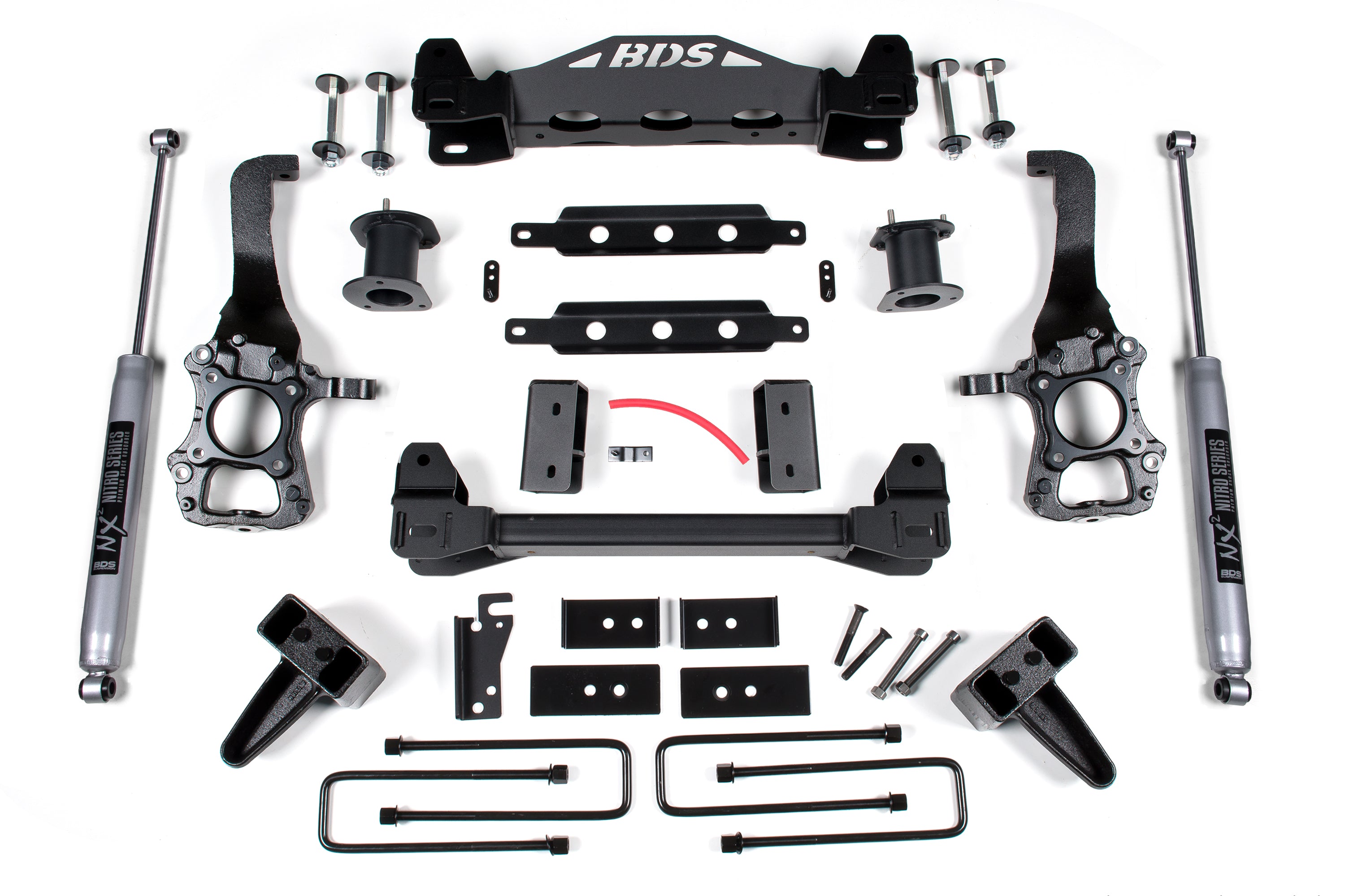 6 Inch Lift Kit Ford F150 2014 2WD 4 Inch Block Kit BDS Suspension