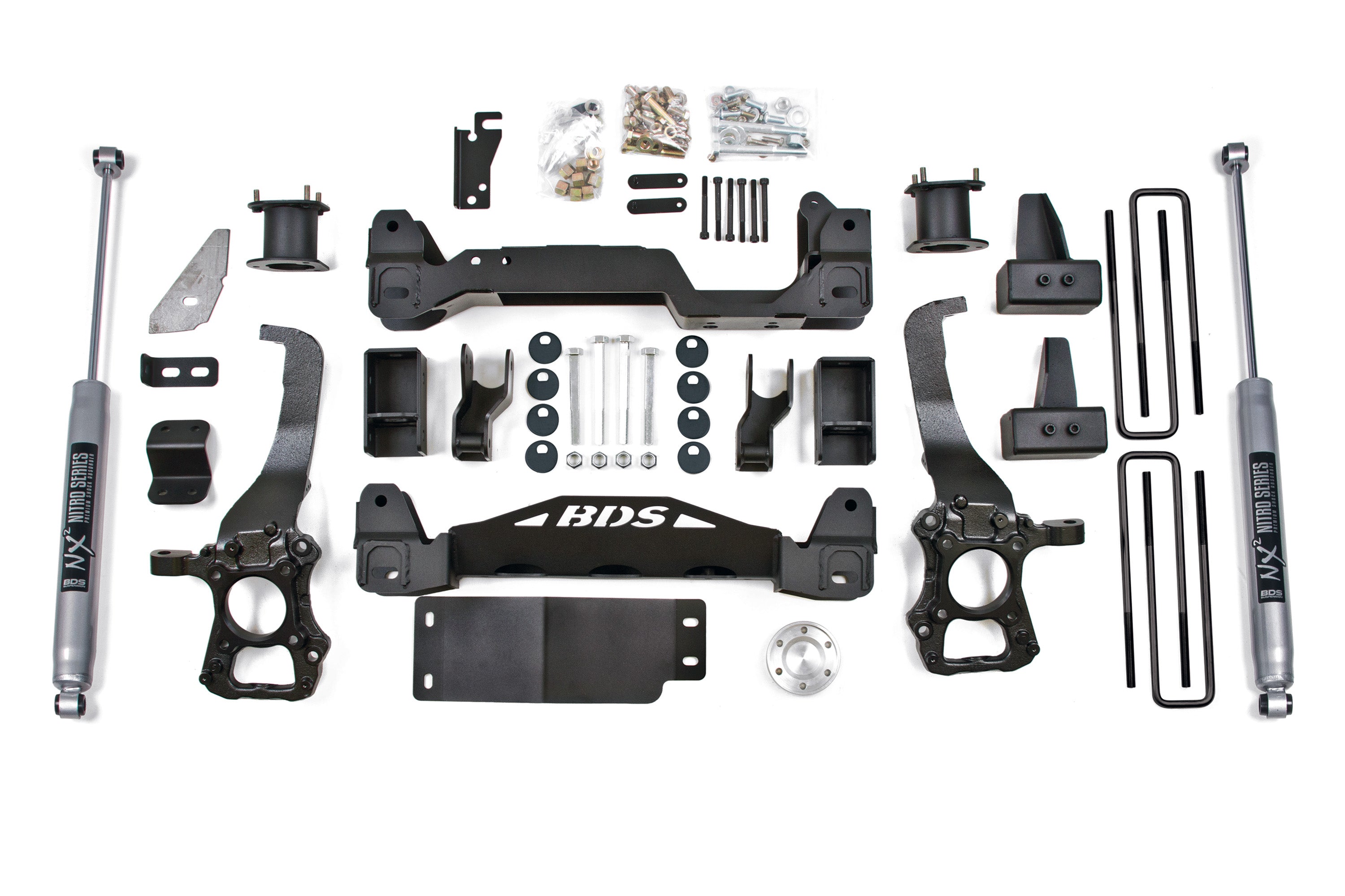 4 Inch Lift Kit Ford F150 2014 4WD 2 Inch Block Kit BDS Suspension