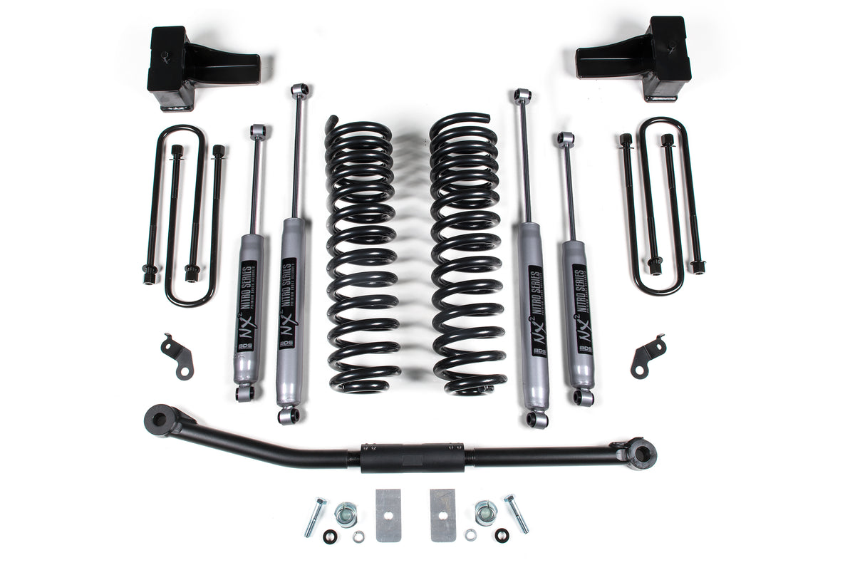 2.5 Inch Lift Kit Ford F250/F350 Super Duty 11-16 4WD Diesel No Block BDS Suspension