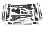 4 Inch Lift Kit w/ Radius Arm Ford F250/F350 Super Duty 05-07 4WD Diesel Block Kit without Factory Overload BDS Suspension