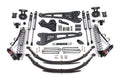 08-10 Ford F-250/F-350 4WD 4 Inch Radius Arm Suspension Lift Kit, 4 Inch Rear Lift, Leaf Spring, Diesel - Fox 2.5 Performance Elite Series C/O Front, Fox 2.0 IFP Performance Series Aux Front, Fox 2.0 IFP Performance Series Rear BDS Suspension