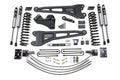 6 Inch Lift Kit w/ Radius Arm Ford F250/F350 Super Duty 05-07 4WD Diesel 4 Inch Block Add A Leaf Without Overload BDS Suspension