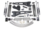 6 Inch Lift Kit w/ Radius Arm Ford F250/F350 Super Duty 05-07 4WD Diesel 4 Inch Block Add A Leaf Without Overload BDS Suspension