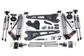 6 Inch Lift Kit w/ Radius Arm FOX 2.5 Performance Elite Coil-Over Conversion Ford F250/F350 Super Duty 08-10 4WD Diesel Block Kit Without Factory Overload