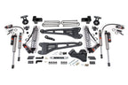 20-22 Ford F-350 4WD 5 Inch Radius Arm Suspension Lift Kit, 2 Inch Rear, Block, Diesel, Dually - Fox 2.5 Performance Elite Series C/O Front, Fox 2.5 Performance Elite Series Aux Front, Fox 2.5 Performance Elite Series Rear BDS Suspension