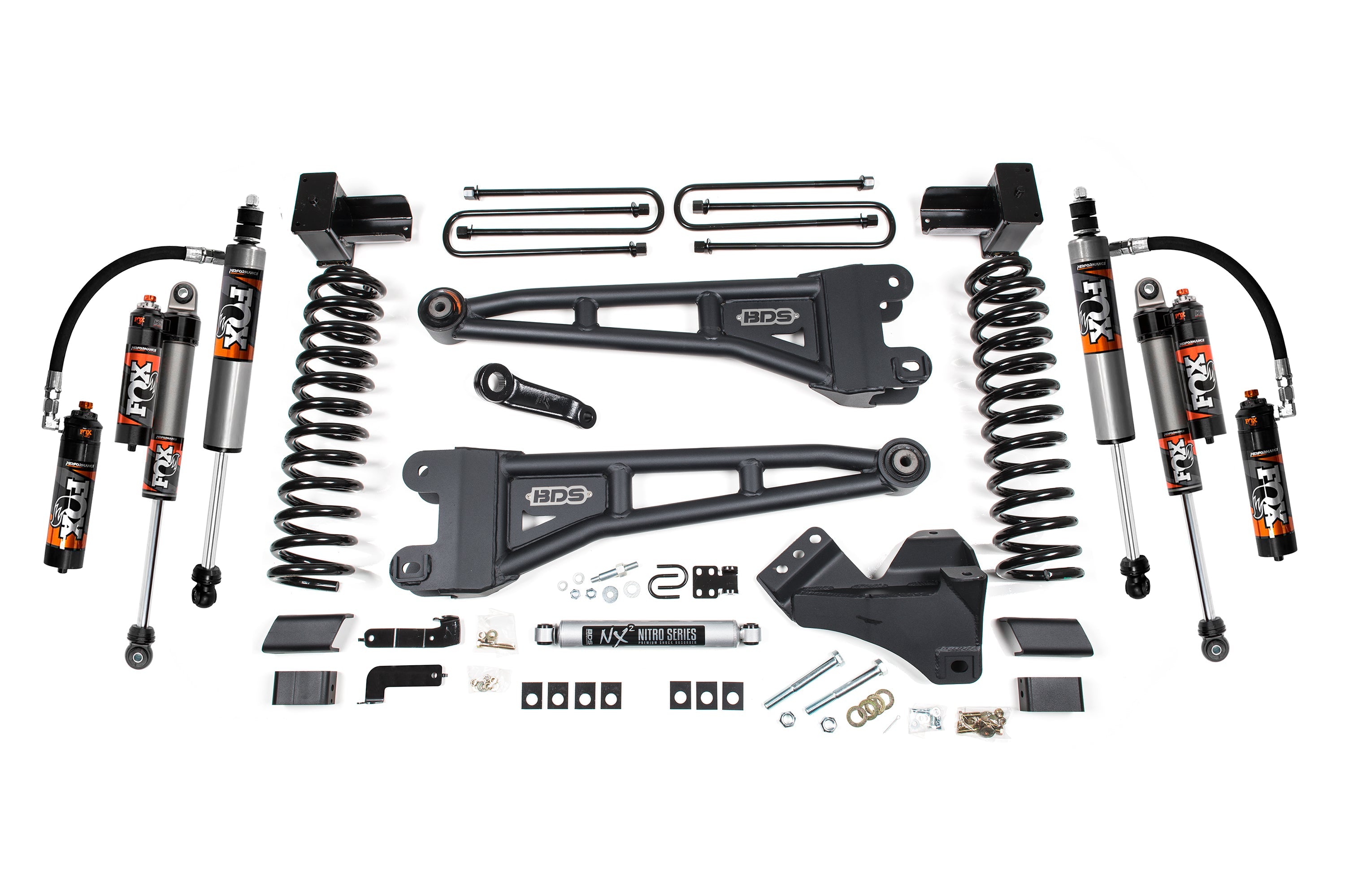 4 Inch Lift Kit w/ Radius Arm Ford F350 Super Duty DRW 20-22 4WD Diesel BDS Suspension