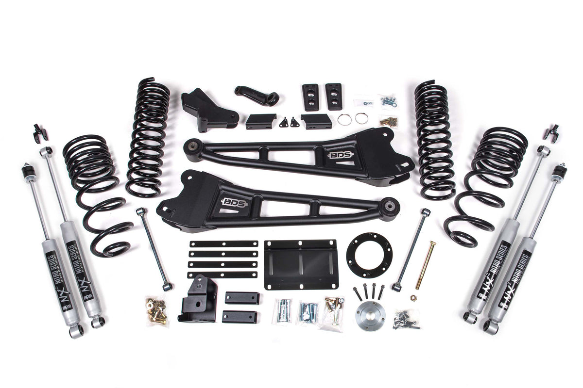 5.5 Inch Lift Kit w/ Radius Arm Ram 2500 14-18 4WD Gas BDS Suspension