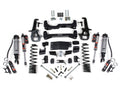 25-26 Ram 1500 4WD 6 Inch Suspension Lift Kit 5 Inch Rear Coil Spring - Large Bore - Fox 2.5 Performance Elite Series C/O Front, Fox 2.5 Performance Elite Series Rear BDS Suspension