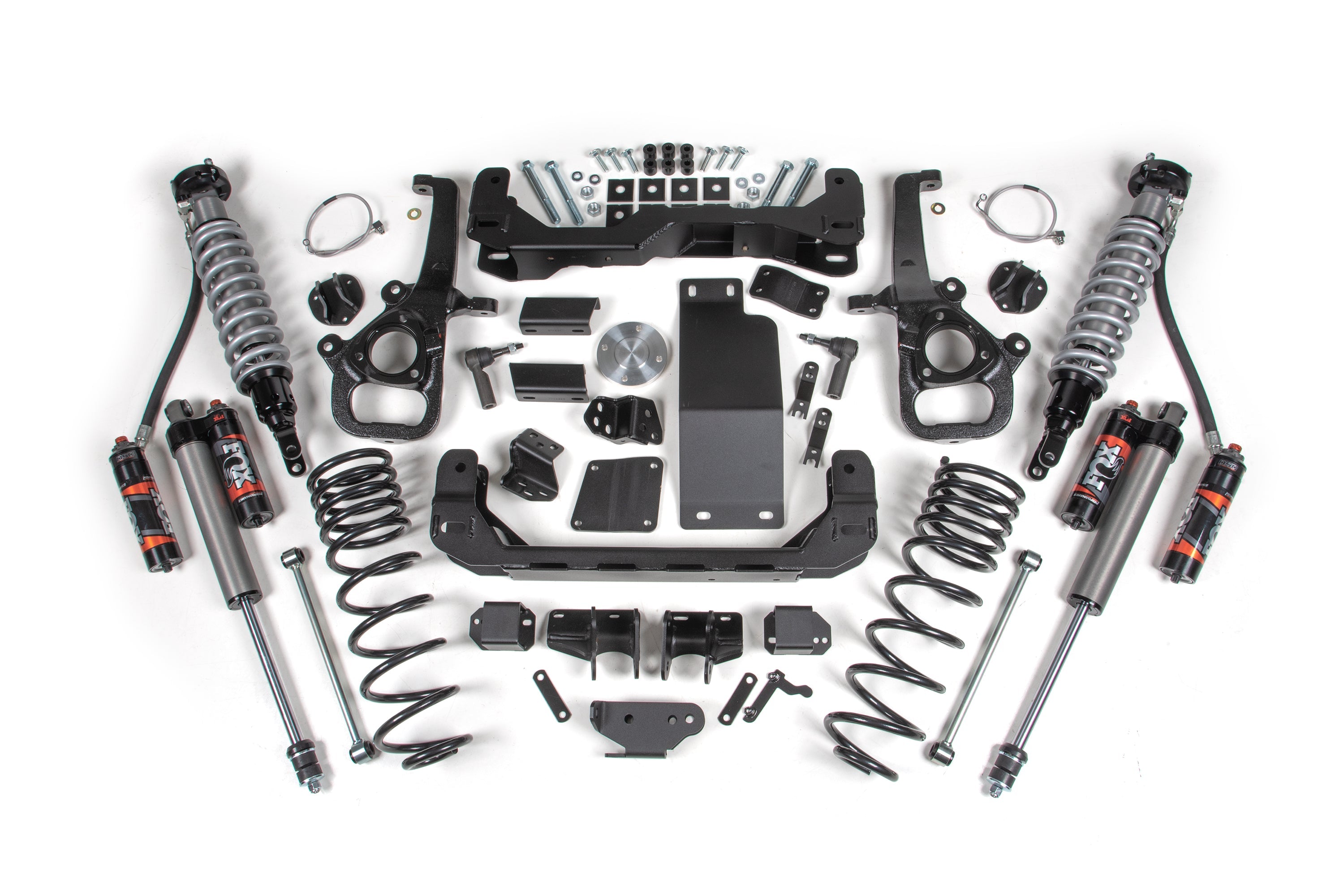 25-26 Ram 1500 4WD 4 Inch Suspension Lift Kit 3 Inch Rear Coil Spring - Standard Bore - Fox 2.5 Performance Elite Series C/O Front, Fox 2.5 Performance Elite Series Rear BDS Suspension