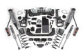 25 Ram 1500 Rebel 4WD 5 Inch Suspension Lift Kit, 4 Inch Rear Lift, Coil Spring - Fox 2.5 Performance Elite Series C/O, Fox 2.5 Performance Elite Series Shocks BDS Suspension
