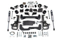 25 Ram 1500 w/ Air Ride 4WD 4 Inch Suspension Lift Kit, 3 Inch Rear Lift, Spacer - Standard Bore - Strut Spacer, NX2 Nitro Series Shocks BDS Suspension