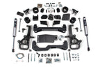 25 Ram 1500 w/ Air Ride 4WD 4 Inch Suspension Lift Kit, 3 Inch Rear Lift, Spacer - Standard Bore - Strut Spacer, NX2 Nitro Series Shocks BDS Suspension