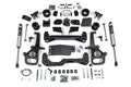 25 Ram 1500 w/ Air Ride 4WD 4 Inch Suspension Lift Kit, 3 Inch Rear Lift, Spacer - Large Bore - Strut Spacer, Fox 2.0 IFP Performance Series Shocks BDS Suspension