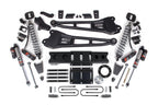 13-18 Ram 3500 4WD 4 Inch Radius Arm Suspension Lift Kit, 2 Inch Rear, Block, 6 Bolt Diesel - Fox 2.5 Performance Elite Series C/O Front, Fox 2.5 Performance Elite Series Rear BDS Suspension