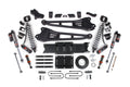 13-18 Ram 3500 4WD 4 Inch Radius Arm Suspension Lift Kit, 2 Inch Rear, Block, 6 Bolt Diesel - Fox 2.5 Performance Elite Series C/O Front, FOX 2.0 Front Bump, Fox 2.5 Performance Elite Series Rear BDS Suspension