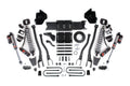 13-18 Ram 3500 4WD 4 Inch 4-Link Suspension Lift Kit, 2 Inch Rear, Block, 8 Bolt Diesel - Fox 2.5 Performance Elite Series C/O Front, Fox 2.5 Performance Elite Series Rear BDS Suspension