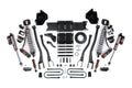 13-18 Ram 3500 4WD 4 Inch 4-Link Suspension Lift Kit, 2 Inch Rear, Block, 8 Bolt Diesel - Fox 2.5 Performance Elite Series C/O Front, FOX 2.0 Front Bump, Fox 2.5 Performance Elite Series Rear BDS Suspension