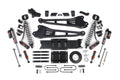 13-18 Ram 3500 4WD 4 Inch Radius Arm Suspension Lift Kit, 2 Inch Rear, Block, 8 Bolt Diesel - Fox 2.5 Performance Elite Series C/O Front, FOX 2.0 Front Bump, Fox 2.5 Performance Elite Series Rear BDS Suspension