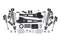 13-18 Ram 3500 4WD 6 Inch Radius Arm Suspension Lift Kit, 4 Inch Rear, Block, 6 Bolt Diesel - Fox 2.5 Performance Elite Series C/O Front, Fox 2.5 Performance Elite Series Rear BDS Suspension