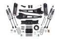 13-18 Ram 3500 4WD (Diesel) 6 Inch Radius Arm Suspension Lift Kit, 8-Bolt Indexing Ring, 5 Inch Rear Lift, Block - Fox 2.5 Performance Elite Series Shocks BDS Suspension