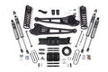 13-18 Ram 3500 4WD (Diesel) 6 Inch Radius Arm Suspension Lift Kit, 8-Bolt Indexing Ring, 5 Inch Rear Lift, Block - NX2 Nitro Series Shocks BDS Suspension