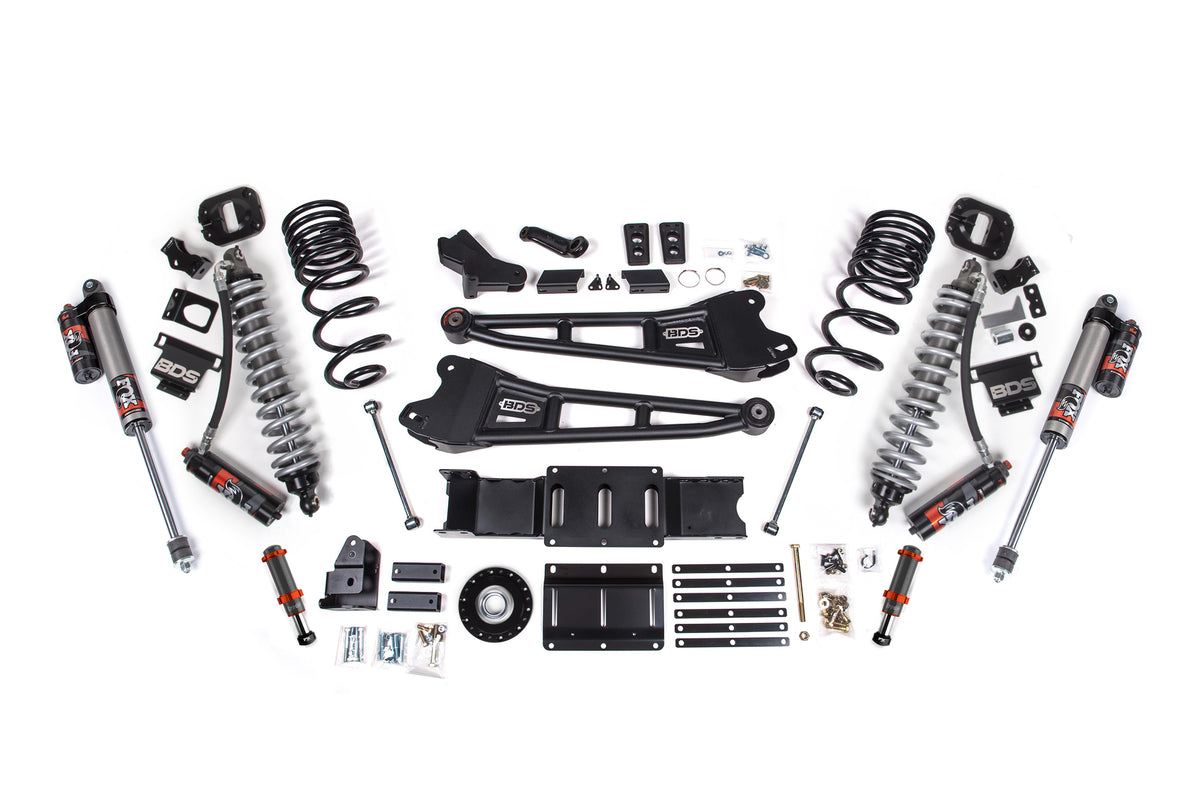 2025 Ram 2500 4WD (Diesel) 6 Inch Radius Arm Suspension Lift Kit, 4.5 Inch Rear Lift, Coil Spring BDS Suspension