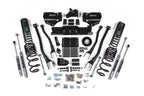 2025 Ram 2500 4WD (Diesel) 4 Inch 4-Link Suspension Lift Kit W/ Indexing Ring, 2.5 Inch Rear Lift, Coil Spring BDS Suspension