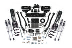 2025 Ram 2500 4WD (Diesel) 4 Inch 4-Link Suspension Lift Kit W/ Indexing Ring, 2.5 Inch Rear Lift, Coil Spring BDS Suspension