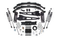 13-18 Ram 3500 4WD (Diesel) 6 Inch Radius Arm Suspension Lift Kit, 8-Bolt Indexing Ring, 4 Inch Rear Lift, Block - NX2 Nitro Series Shocks BDS Suspension