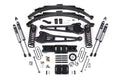 13-18 Ram 3500 4WD (Diesel) 6 Inch Radius Arm Suspension Lift Kit, 8-Bolt Indexing Ring, 4.5 Inch Rear Lift, Leaf Spring - Fox 2.5 Performance Elite Series Shocks BDS Suspension