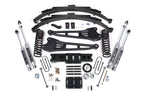 13-18 Ram 3500 4WD (Diesel) 6 Inch Radius Arm Suspension Lift Kit, 8-Bolt Indexing Ring, 4.5 Inch Rear Lift, Leaf Spring - Fox 2.0 IFP Performance Series Shocks BDS Suspension