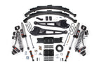 13-18 Ram 3500 (Diesel) 6 Inch Coilover Conversion Kit, 4.5 Inch Rear Lift, Leaf Spring, 8 Bolt - Fox 2.5 Performance Elite Series C/O + Fox 2.0 IFP Bump Stop, Fox 2.5 Performance Elite Series Shocks BDS Suspension