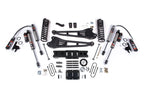 13-18 Ram 3500 4WD (Diesel) 6 Inch Radius Arm Suspension Lift Kit, 4.5 Inch Rear Lift, Leaf Spring, 8 Bolt - Fox 2.5 Performance Series Shocks BDS Suspension