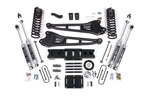 13-18 Ram 3500 4WD (Diesel) 6 Inch Radius Arm Suspension Lift Kit, 6-Bolt Indexing Ring, 4.5 Inch Rear Lift, Leaf Spring - Fox 2.0 IFP Performance Series Shocks BDS Suspension