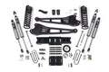 13-18 Ram 3500 4WD (Diesel) 6 Inch Radius Arm Suspension Lift Kit, 6-Bolt Indexing Ring, 4.5 Inch Rear Lift, Leaf Spring - NX2 Nitro Series Shocks BDS Suspension