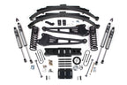 13-18 Ram 3500 4WD (Diesel) 6 Inch Radius Arm Suspension Lift Kit, 4.5 Inch Rear Lift, Leaf Spring, 6 Bolt - Fox 2.5 Performance Series Shocks BDS Suspension
