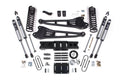 13-18 Ram 3500 4WD (Diesel) 6 Inch Radius Arm Suspension Lift Kit, 6-Bolt Indexing Ring, 4 Inch Rear Lift, Block - Fox 2.0 IFP Performance Series Shocks BDS Suspension