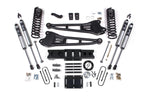 13-18 Ram 3500 4WD (Diesel) 6 Inch Radius Arm Suspension Lift Kit, 6-Bolt Indexing Ring, 4 Inch Rear Lift, Block - Fox 2.0 IFP Performance Series Shocks BDS Suspension