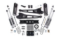 13-18 Ram 3500 4WD (Diesel) 6 Inch Radius Arm Suspension Lift Kit, 6-Bolt Indexing Ring, 4 Inch Rear Lift, Block - NX2 Nitro Series Shocks BDS Suspension