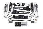 25-26 Ram 3500 4WD (Diesel) 4 Inch Radius Arm Suspension Lift Kit, 3 Inch Rear Lift w/ Overload, Block BDS Suspension