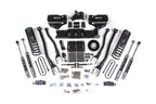 25-26 Ram 3500 (Diesel) 4 Inch 4-Link Suspension Lift Kit W/ Indexing Ring, 3 Inch Rear Lift w/ Overload, Block BDS Suspension
