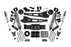 25-26 Ram 3500 (Diesel) 4 Inch Radius Arm Suspension Lift Kit W/ Indexing Ring, 3 Inch Rear Lift, Block W/ OE Air Assist BDS Suspension