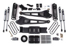 25-26 Ram 3500 (Gas) 4 Inch Radius Arm Suspension Lift Kit W/ Indexing Ring, 2 Inch Rear Lift w/o Overload, Block BDS Suspension