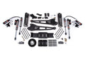 25-26 Ram 3500 (Gas) 4 Inch Radius Arm Suspension Lift Kit W/ Indexing Ring, 2 Inch Rear Lift w/ Overload, Block BDS Suspension