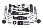25-26 Ram 3500 (Gas) 4 Inch Radius Arm Suspension Lift Kit W/ Indexing Ring, 3 Inch Rear Lift, OE Air Bag BDS Suspension