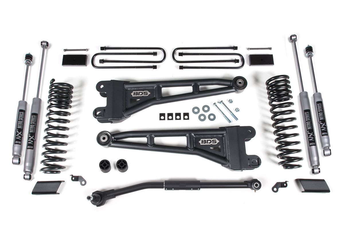 3 Inch Lift Kit w/ Radius Arm Ford F250/F350 Super Duty 23-24 4WD BDS Suspension