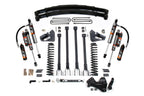 4 Inch Lift Kit 4-Link Conversion Ford F250 / F350 Super Duty 17-19 4WD Gas Leaf Springs BDS Suspension