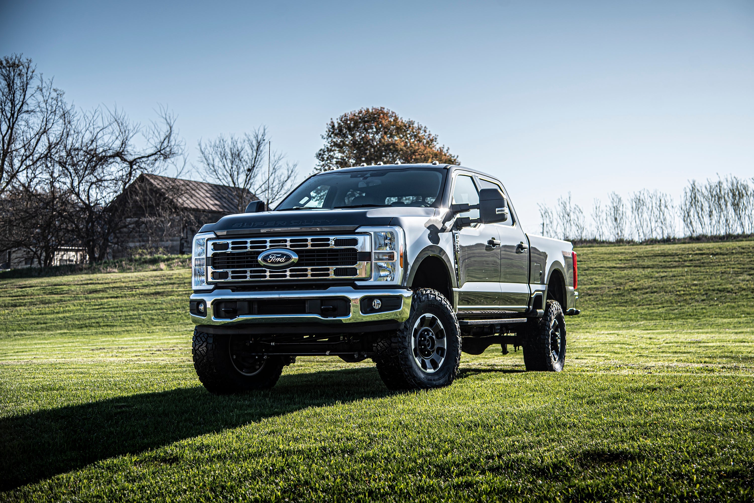 23-26 Ford F-250/F-350 Super Duty 4WD 5 Inch 4-Link Suspension Lift Kit, 3 Inch Rear, Block, Diesel - Fox 2.5 IFP Performance Series BDS Suspension